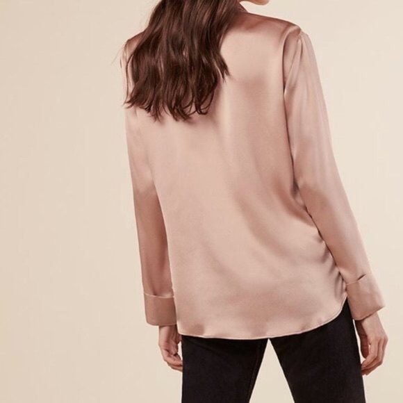 Reformation Parry Top with Hummingbird Embroidery - Picture 3 of 10